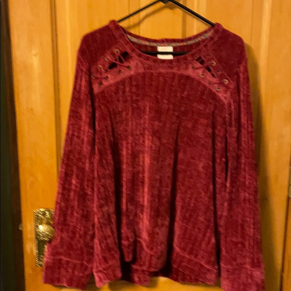 Chenille sweater